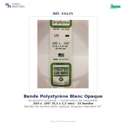 Evergreen EG125 – Bande de...