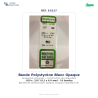 Evergreen EG127 – Bande de polystyrène blanc opaque 0,020" x 0,156"