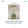 Evergreen EG132 – Bande de polystyrène blanc opaque 0,030" x 0,040"