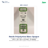 Evergreen EG137 – Bande de polystyrène blanc opaque 0,030" x 0,156"