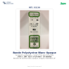 Evergreen EG138 – Bande de polystyrène blanc opaque 0,030" x 0,188"