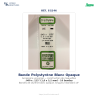 Evergreen EG146 – Bande de polystyrène blanc opaque 0,040" x 0,125"