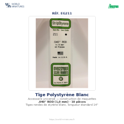 Evergreen EG211 – Tige en...