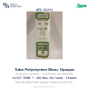 Evergreen EG231 – Tube en polystyrène blanc 0,312" (7,9 mm)