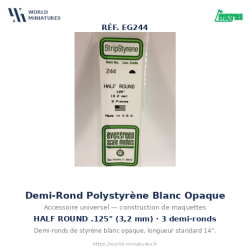 Evergreen EG244 – Demi-rond...