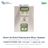 Evergreen EG247 – Quart de rond en polystyrène blanc opaque Ø 1,0 mm (0.040")