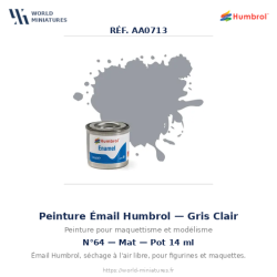 Humbrol 64 – Gris Clair Mat...