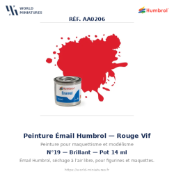 Humbrol 19 – Bright Red...