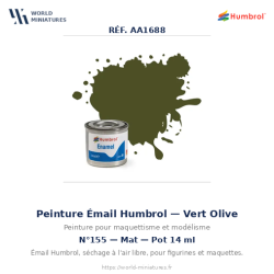 Humbrol 155 – Olive Drab...