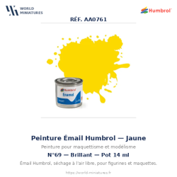 Humbrol 69 – Jaune Brillant...