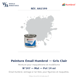 Humbrol 147 – Gris Clair...