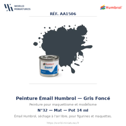 Humbrol 32 – Dark Grey Matt...