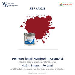 Humbrol 20 – Crimson Gloss...