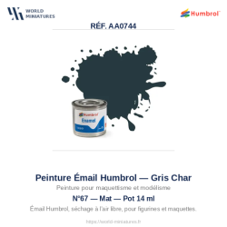 Humbrol 67 – Gris Blindé...