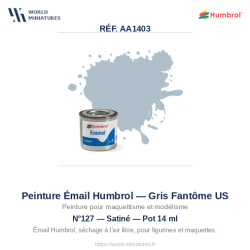 Humbrol 127 – Gris Fantôme...