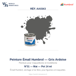 Humbrol 31 – Gris Ardoise...