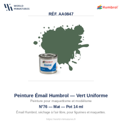 Humbrol 76 – Uniforme Vert...
