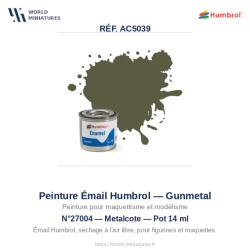 Humbrol 27004 – Gunmetal...