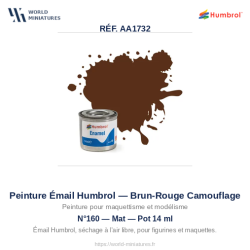 Humbrol 160 – Rouge Brun...