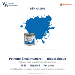 Humbrol 52 – Bleu Baltique...