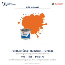 Humbrol 46 – Orange Mat 14...