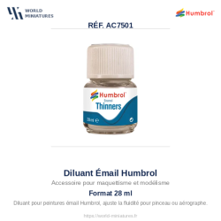 Humbrol AC7501	Diluant...