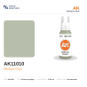 AK Interactive AK11010 – Peinture Acrylique Gris Moyen – Standard– 17 ml