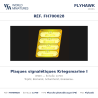 Flyhawk FH700028 – Plaques signalétiques de navires de guerre Kriegsmarine I – 1:700
