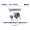 Triumph	P70049	 1/700 Canon anti-aérien Bofors 40mm double (US Navy), dernier modèle, lot de 12 sets