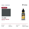 Vallejo 71.018 Vert noir 18 ml – Peinture Acrylique