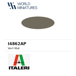 Italeri 4862AP – Peinture acrylique Vert plat mat (20 ml)
