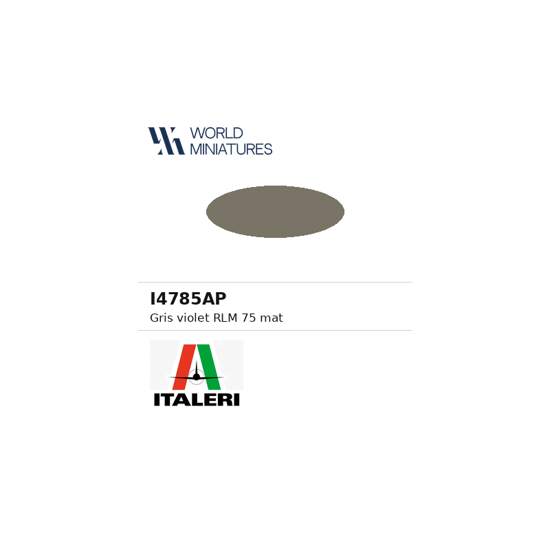 Italeri 4785AP – Peinture acrylique Vert plat mat (20 ml)