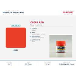 Hobby/Gunze C047 – Rouge...