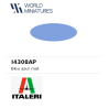 Italeri 4308AP - Peinture acrylique Bleu azur mat (20 ml)