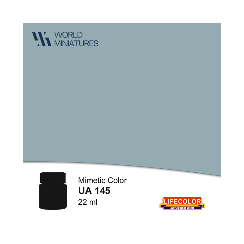 Lifecolor UA145 – Peinture acrylique Gris bleu français FS 35237 – 22 ml