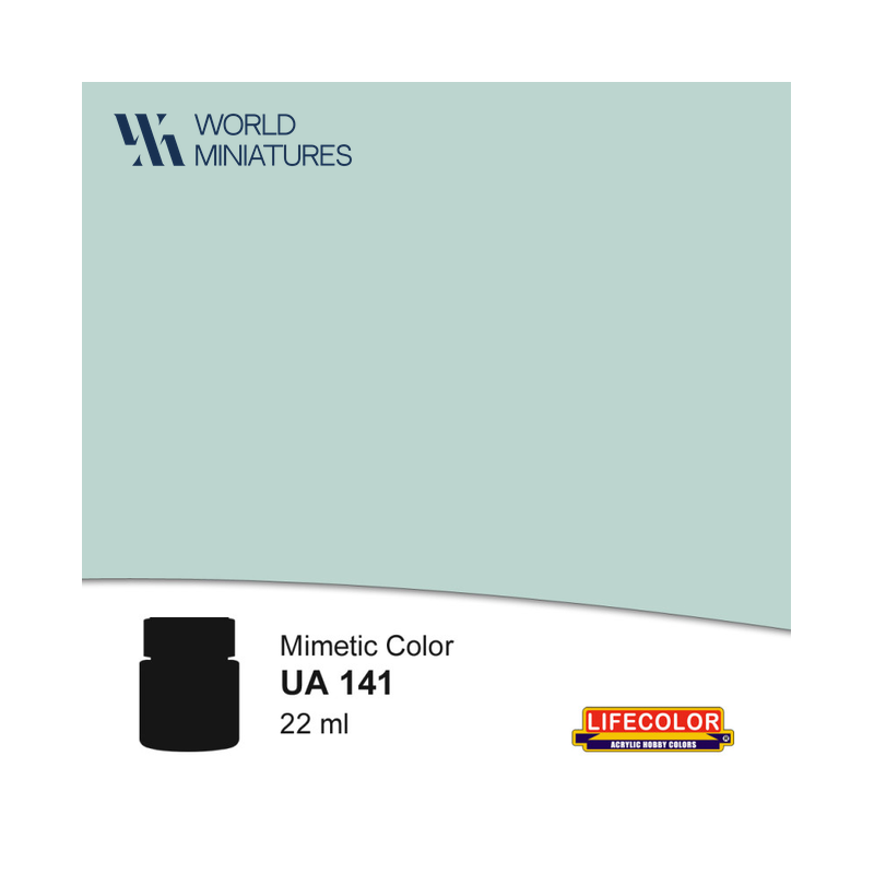 Lifecolor UA141 – Peinture acrylique Gris bleu clair français – 22 ml