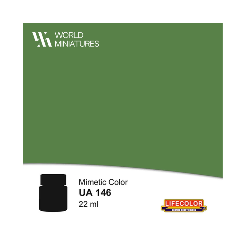 Lifecolor UA146 – Peinture acrylique Vert français FS 34128 – 22 ml