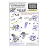 Aber S 1:350 L-056 – Canons Flak 42 avec boucliers pour navires – Laiton tourné