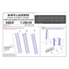 Aber S 1:350-05 – Échelles pour navires (Type 2) – Photodécoupe