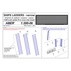 Aber S 1:200-06 – Échelles de bateau étroites – Photodécoupe