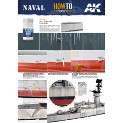 AK Interactive AK306 – Lavis Traces de Sel Pour Navires 35 ml – Enamel