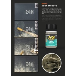 AK Interactive AK015 – Lavis Enamel "Effets de poussière" 35 ml – Enamel