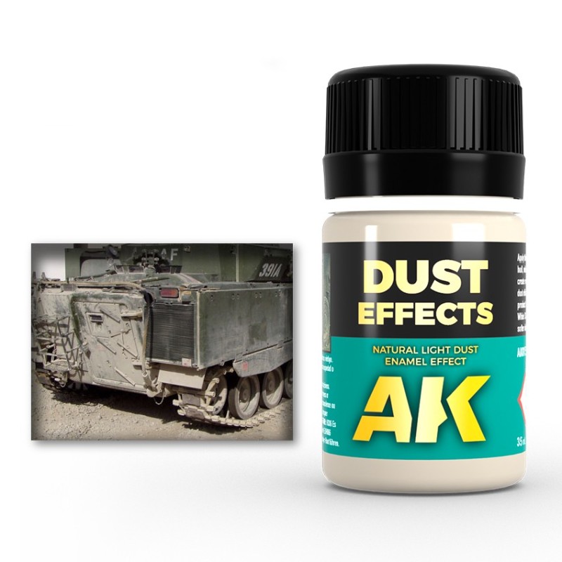 AK Interactive AK015 – Lavis Enamel "Effets de poussière" 35 ml – Enamel