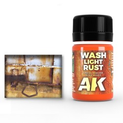 AK Interactive AK046 – Lavis Rouille Claire 35 ml – Enamel