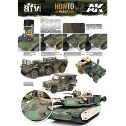 AK Interactive AK074 – Filtre Rainmarks for Nato tanks 35 ml – Enamel