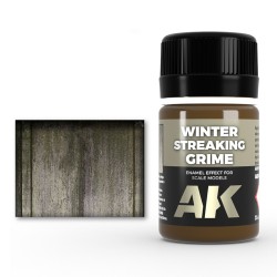 AK Interactive AK014 – Lavis Enamel "Traces de saleté hivernale" 35 ml – Enamel