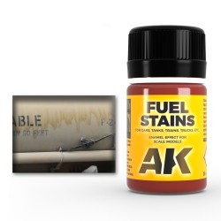 AK Interactive AK025 – Lavis Enamel "Taches de carburant" 35 ml – Enamel
