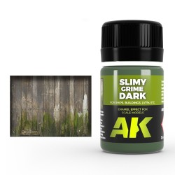 AK Interactive AK026 – Lavis Enamel "Saleté visqueuse foncée" 35 ml – Enamel