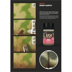 AK Interactive AK078 – Terre Humide – 35 ml – Enamel