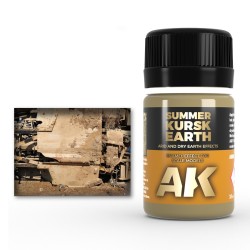 AK Interactive AK080 – Lavis Enamel Terre Koursk Été – 35 ml – Enamel
